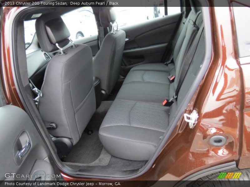 Deep Auburn Pearl / Black 2013 Chrysler 200 Touring Sedan