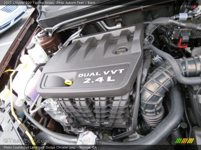 Deep Auburn Pearl / Black 2013 Chrysler 200 Touring Sedan