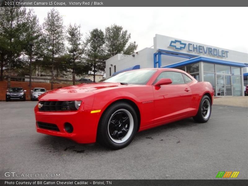 Victory Red / Black 2013 Chevrolet Camaro LS Coupe