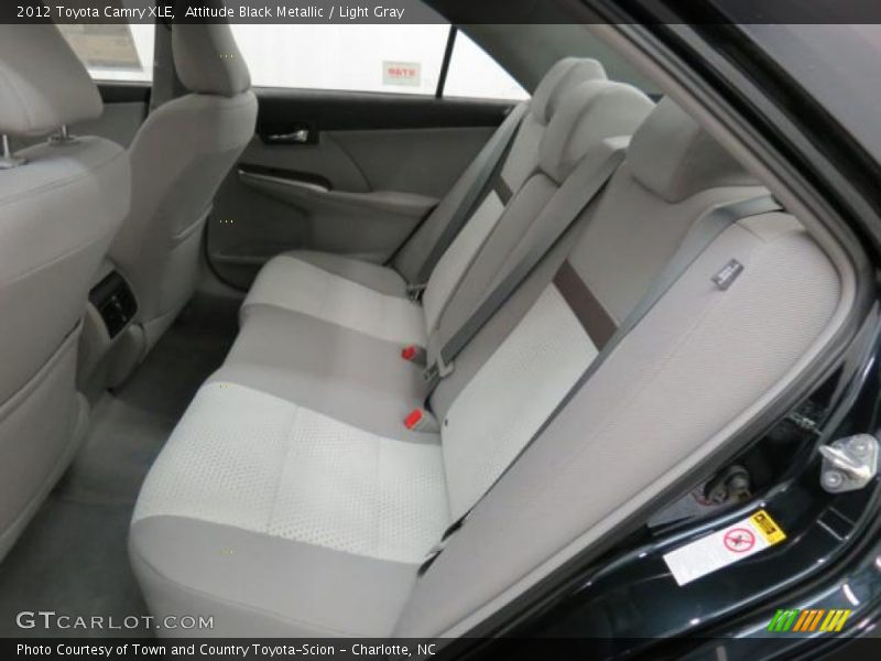 Attitude Black Metallic / Light Gray 2012 Toyota Camry XLE