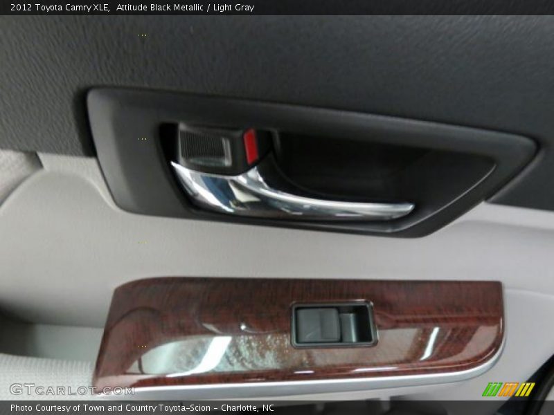 Attitude Black Metallic / Light Gray 2012 Toyota Camry XLE