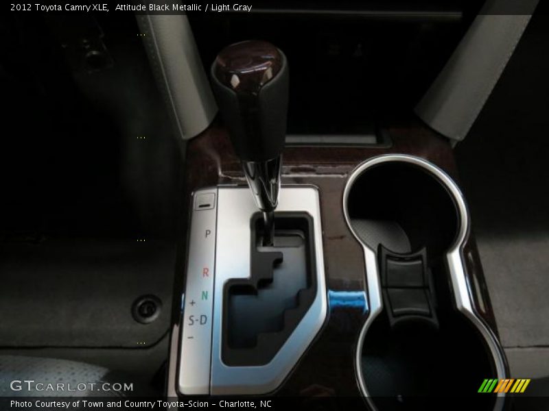 Attitude Black Metallic / Light Gray 2012 Toyota Camry XLE