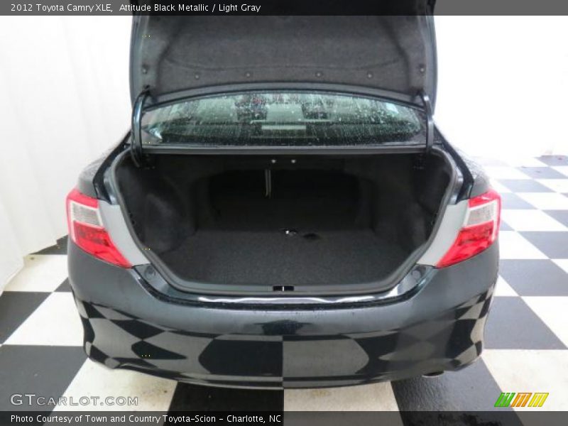 Attitude Black Metallic / Light Gray 2012 Toyota Camry XLE