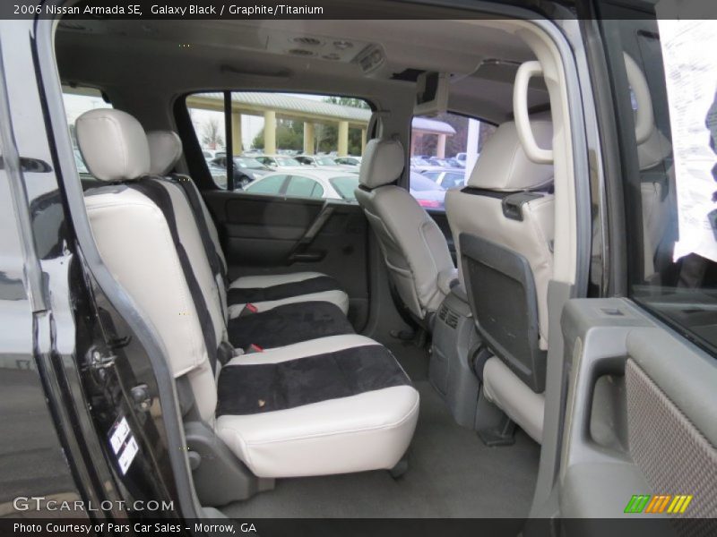 Galaxy Black / Graphite/Titanium 2006 Nissan Armada SE