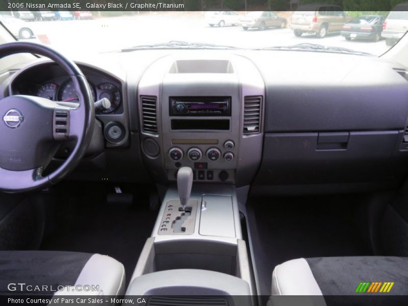 Galaxy Black / Graphite/Titanium 2006 Nissan Armada SE