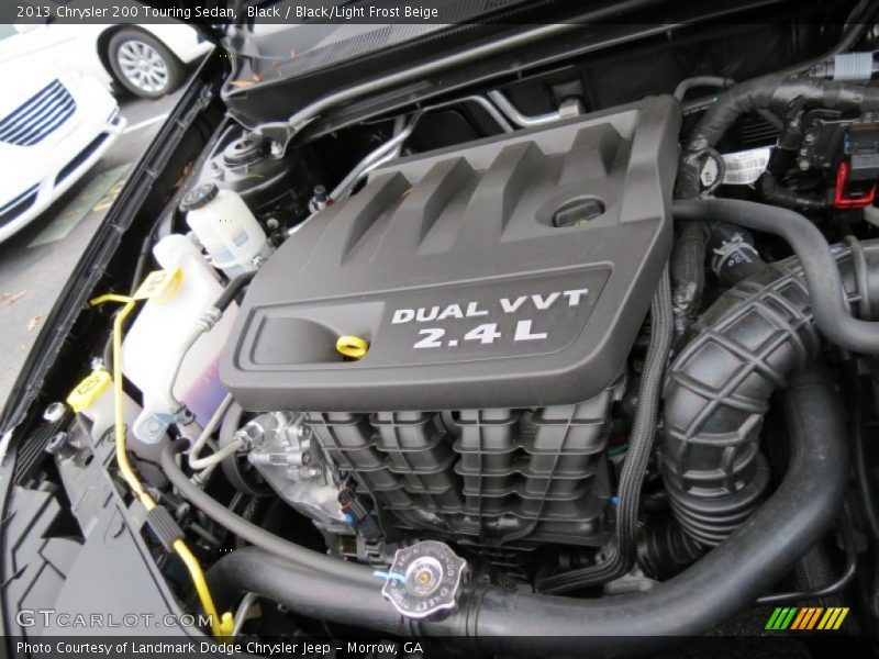 Black / Black/Light Frost Beige 2013 Chrysler 200 Touring Sedan