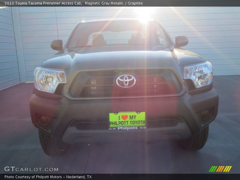 Magnetic Gray Metallic / Graphite 2013 Toyota Tacoma Prerunner Access Cab