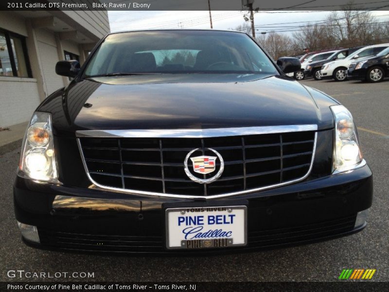 Black Raven / Ebony 2011 Cadillac DTS Premium