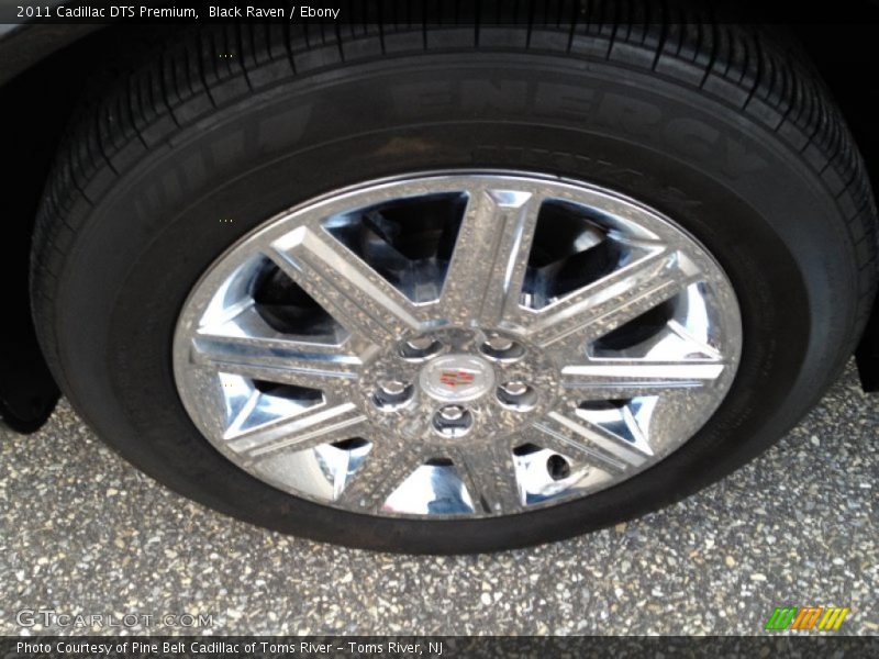 Black Raven / Ebony 2011 Cadillac DTS Premium