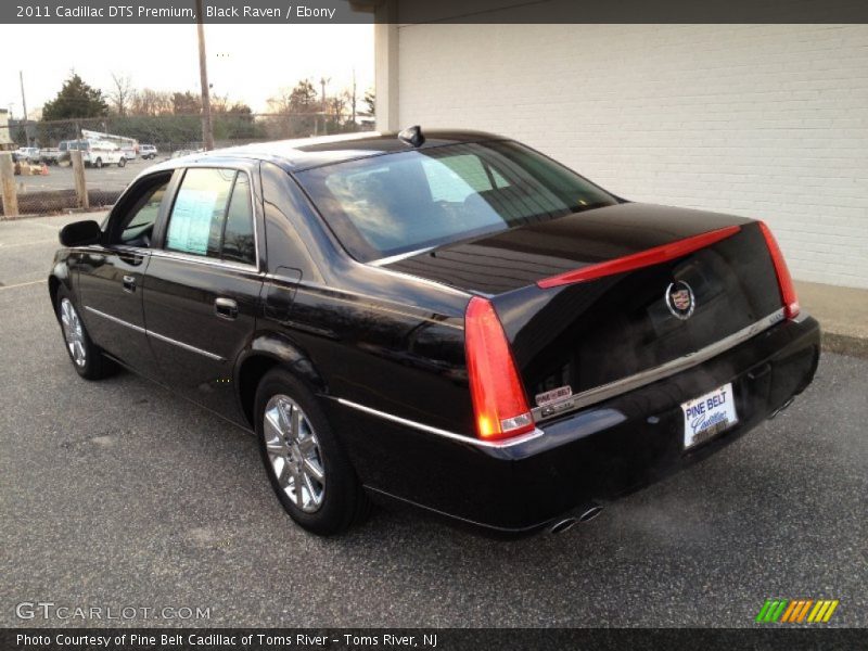 Black Raven / Ebony 2011 Cadillac DTS Premium