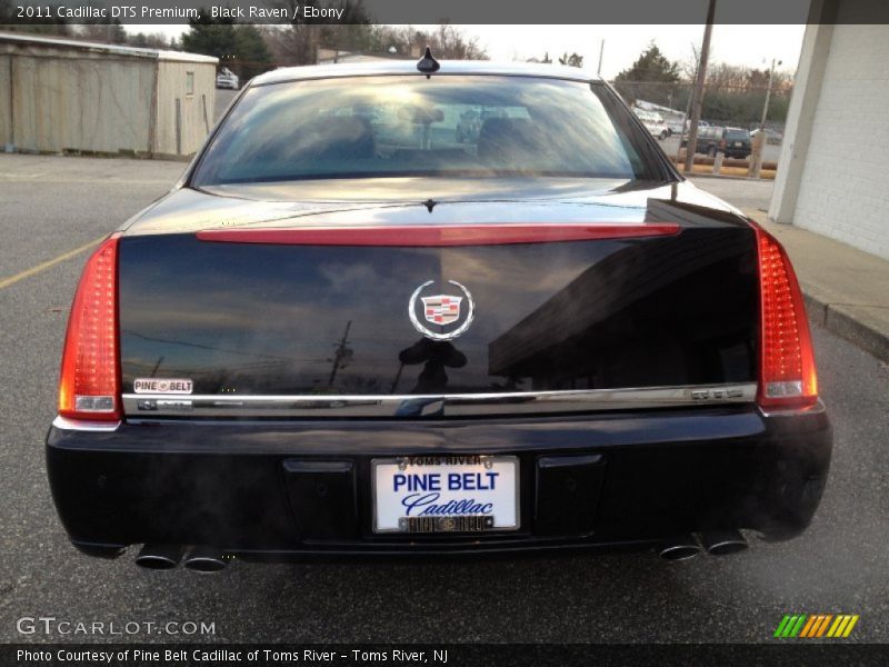 Black Raven / Ebony 2011 Cadillac DTS Premium