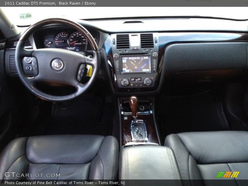 Black Raven / Ebony 2011 Cadillac DTS Premium