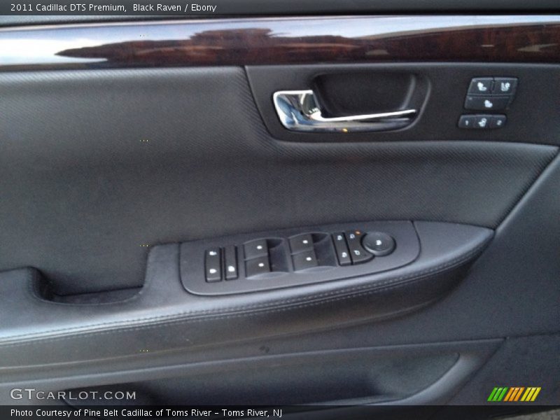 Black Raven / Ebony 2011 Cadillac DTS Premium
