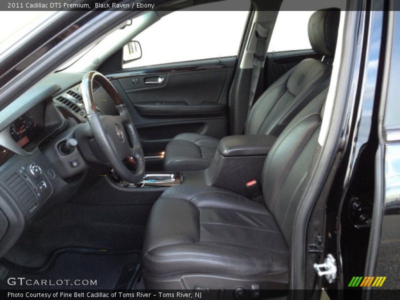 Black Raven / Ebony 2011 Cadillac DTS Premium