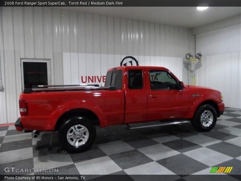 Torch Red / Medium Dark Flint 2008 Ford Ranger Sport SuperCab