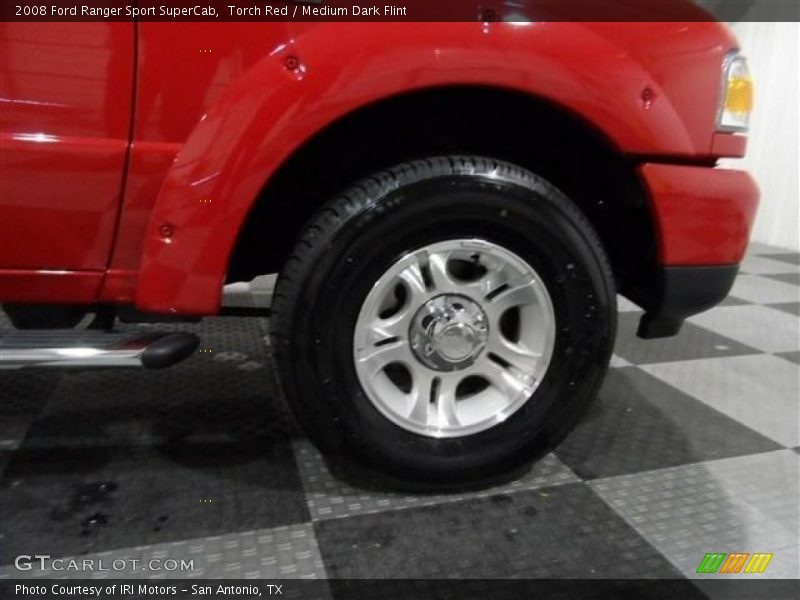 Torch Red / Medium Dark Flint 2008 Ford Ranger Sport SuperCab