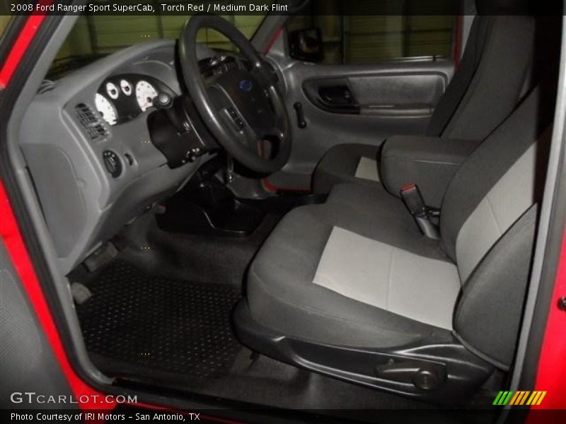 Torch Red / Medium Dark Flint 2008 Ford Ranger Sport SuperCab