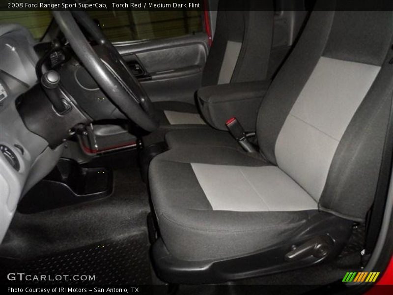 Torch Red / Medium Dark Flint 2008 Ford Ranger Sport SuperCab