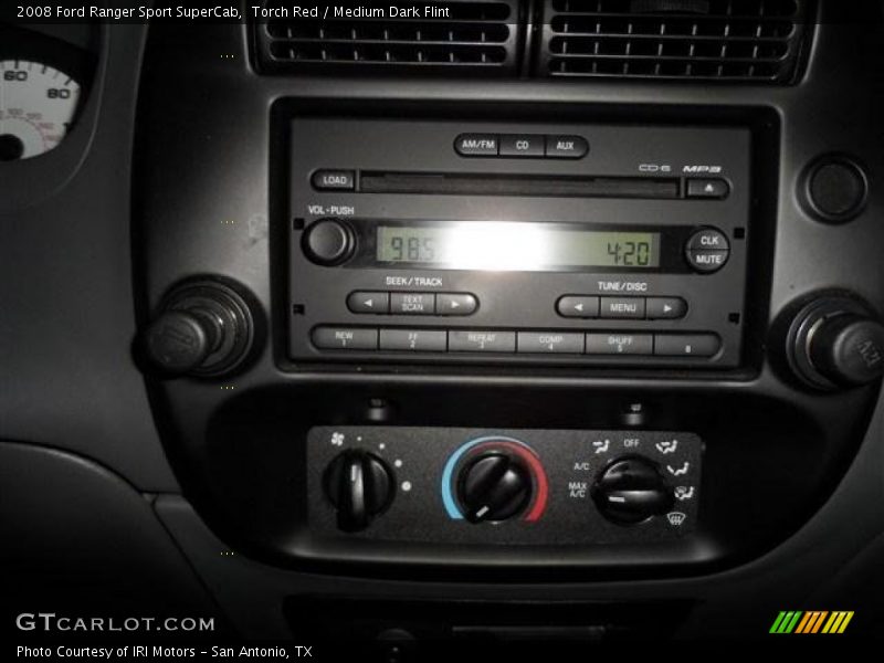 Torch Red / Medium Dark Flint 2008 Ford Ranger Sport SuperCab