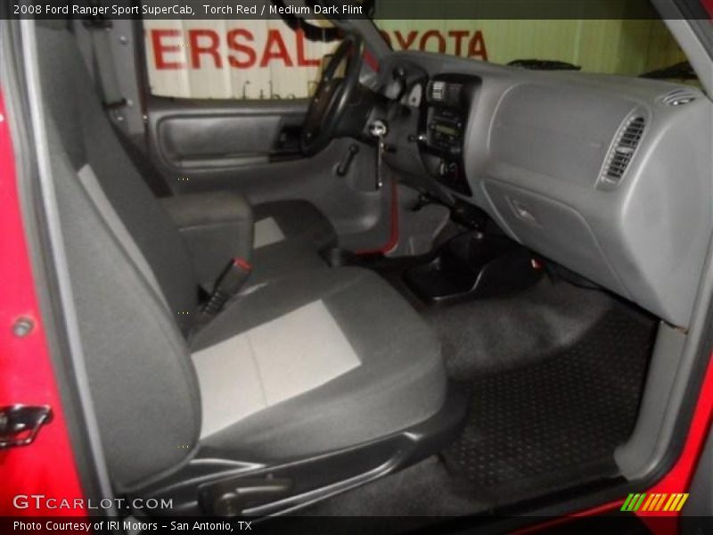 Torch Red / Medium Dark Flint 2008 Ford Ranger Sport SuperCab