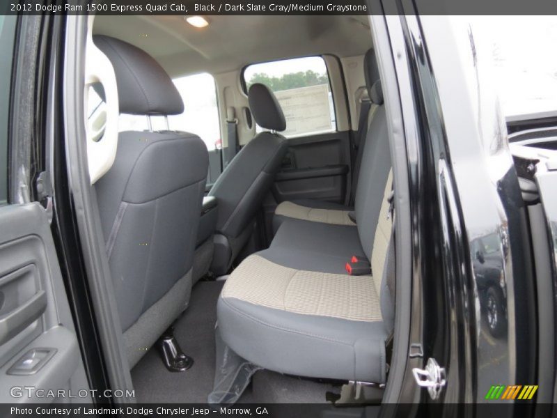 Black / Dark Slate Gray/Medium Graystone 2012 Dodge Ram 1500 Express Quad Cab