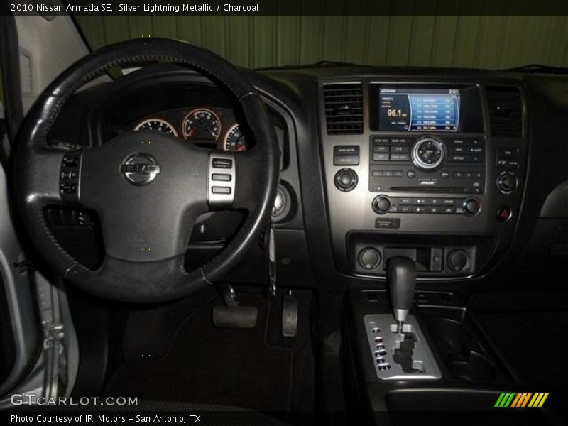 Silver Lightning Metallic / Charcoal 2010 Nissan Armada SE
