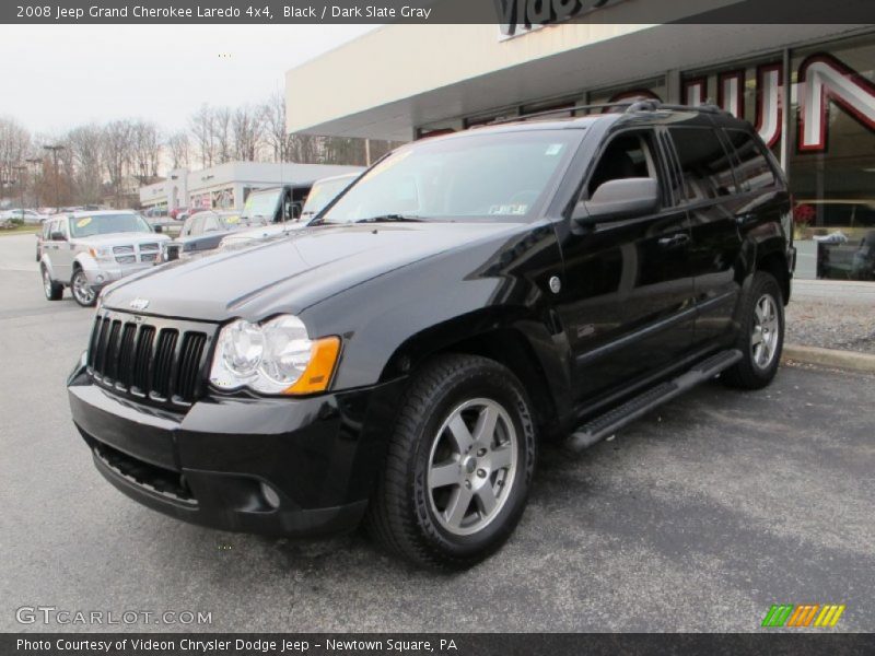 Black / Dark Slate Gray 2008 Jeep Grand Cherokee Laredo 4x4