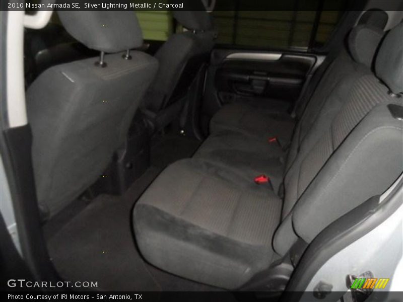 Silver Lightning Metallic / Charcoal 2010 Nissan Armada SE