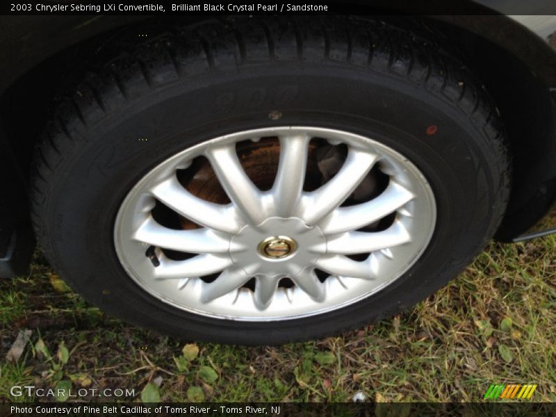  2003 Sebring LXi Convertible Wheel