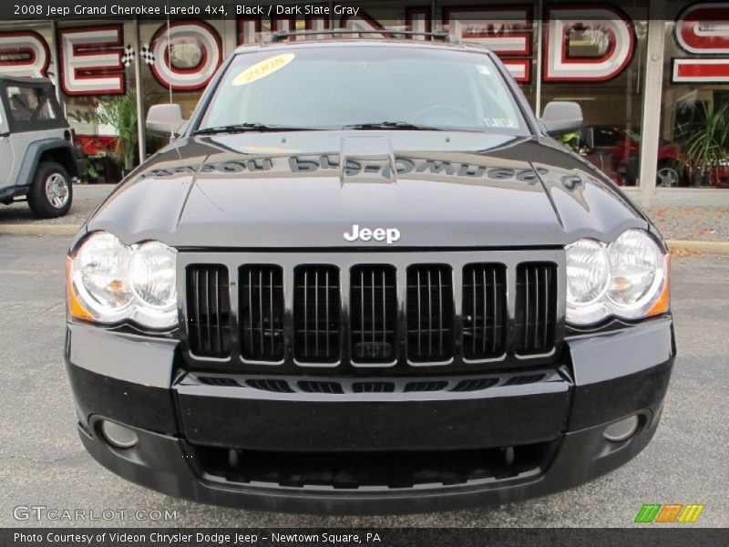 Black / Dark Slate Gray 2008 Jeep Grand Cherokee Laredo 4x4
