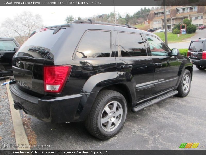 Black / Dark Slate Gray 2008 Jeep Grand Cherokee Laredo 4x4