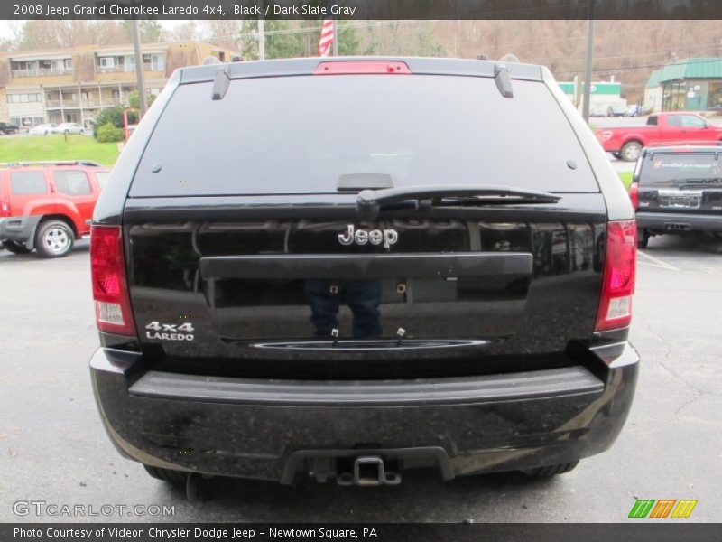 Black / Dark Slate Gray 2008 Jeep Grand Cherokee Laredo 4x4