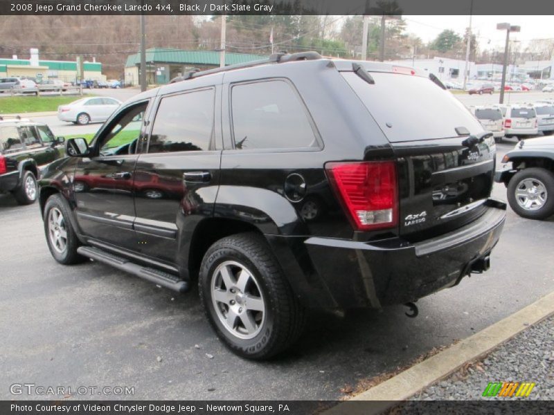 Black / Dark Slate Gray 2008 Jeep Grand Cherokee Laredo 4x4