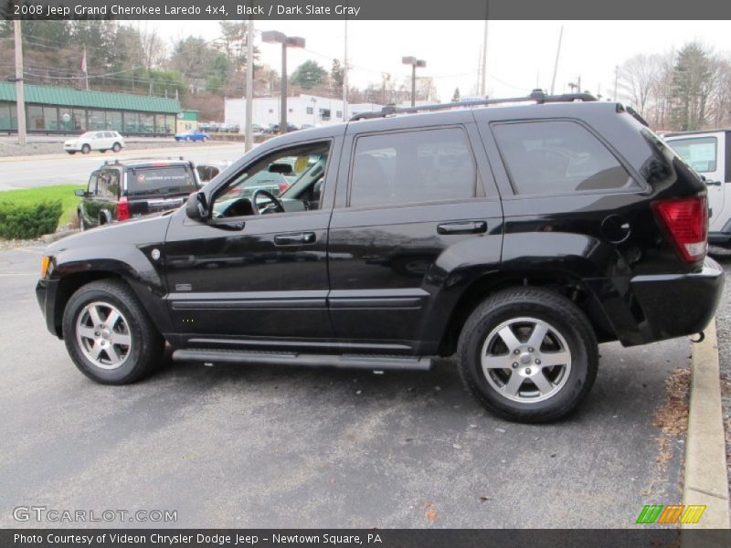 Black / Dark Slate Gray 2008 Jeep Grand Cherokee Laredo 4x4