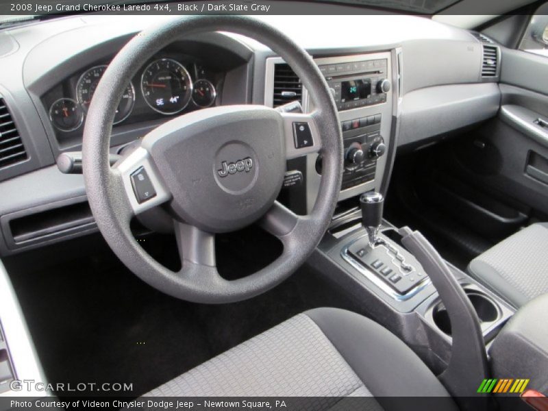 Black / Dark Slate Gray 2008 Jeep Grand Cherokee Laredo 4x4
