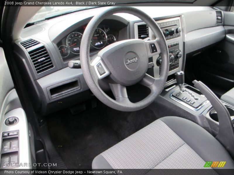Black / Dark Slate Gray 2008 Jeep Grand Cherokee Laredo 4x4