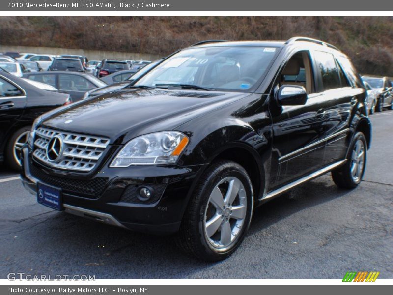 Black / Cashmere 2010 Mercedes-Benz ML 350 4Matic