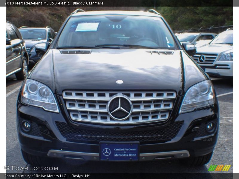 Black / Cashmere 2010 Mercedes-Benz ML 350 4Matic