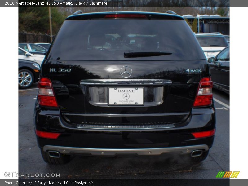 Black / Cashmere 2010 Mercedes-Benz ML 350 4Matic