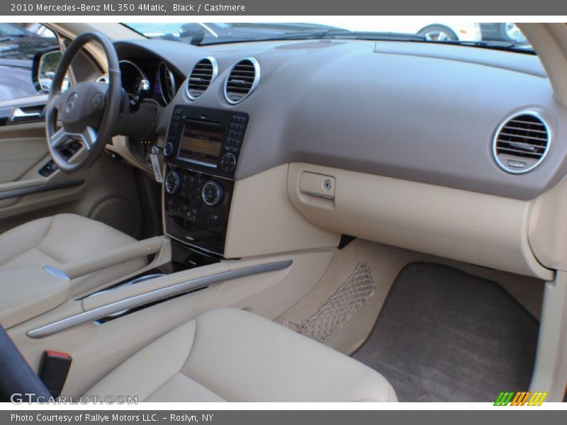 Black / Cashmere 2010 Mercedes-Benz ML 350 4Matic