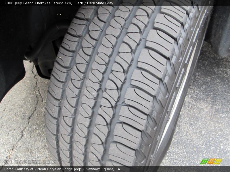 Black / Dark Slate Gray 2008 Jeep Grand Cherokee Laredo 4x4
