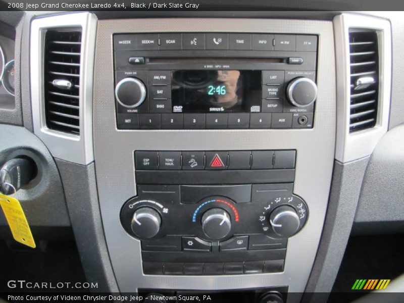 Black / Dark Slate Gray 2008 Jeep Grand Cherokee Laredo 4x4