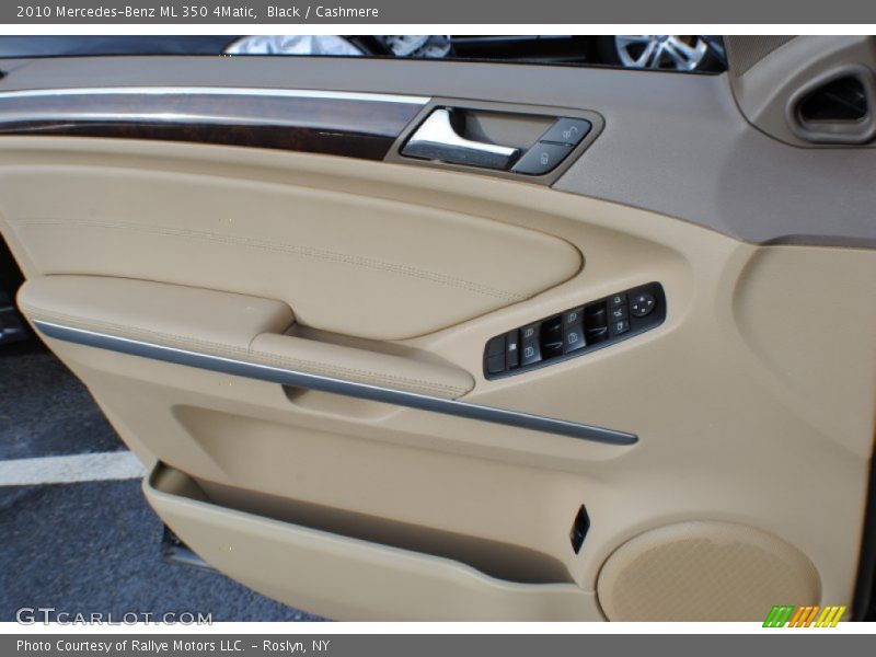 Black / Cashmere 2010 Mercedes-Benz ML 350 4Matic