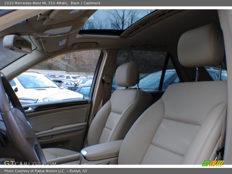 Black / Cashmere 2010 Mercedes-Benz ML 350 4Matic