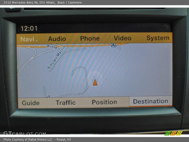 Black / Cashmere 2010 Mercedes-Benz ML 350 4Matic