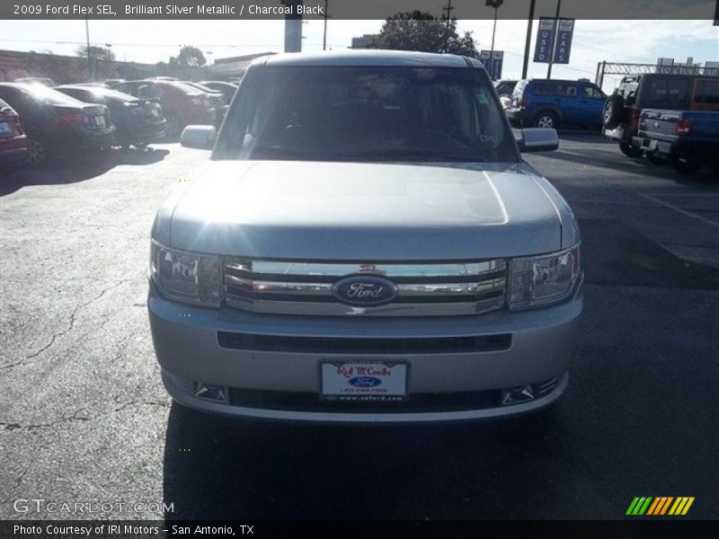 Brilliant Silver Metallic / Charcoal Black 2009 Ford Flex SEL