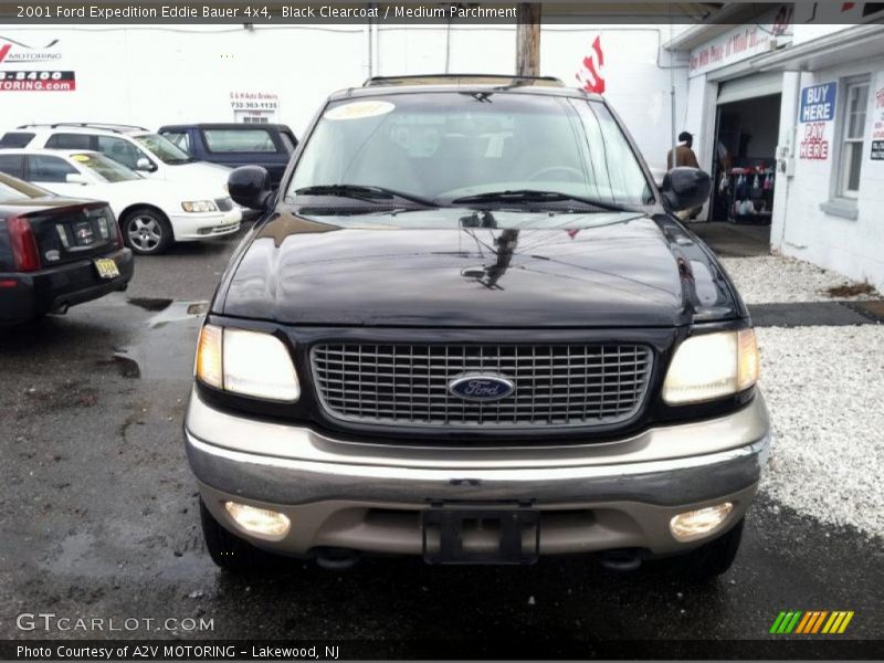 Black Clearcoat / Medium Parchment 2001 Ford Expedition Eddie Bauer 4x4