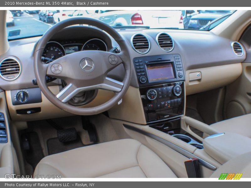 Black / Cashmere 2010 Mercedes-Benz ML 350 4Matic