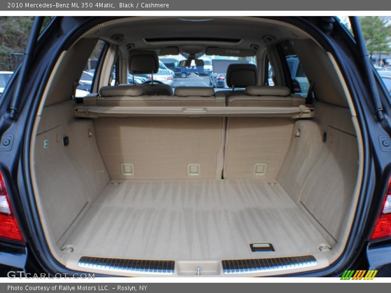 Black / Cashmere 2010 Mercedes-Benz ML 350 4Matic