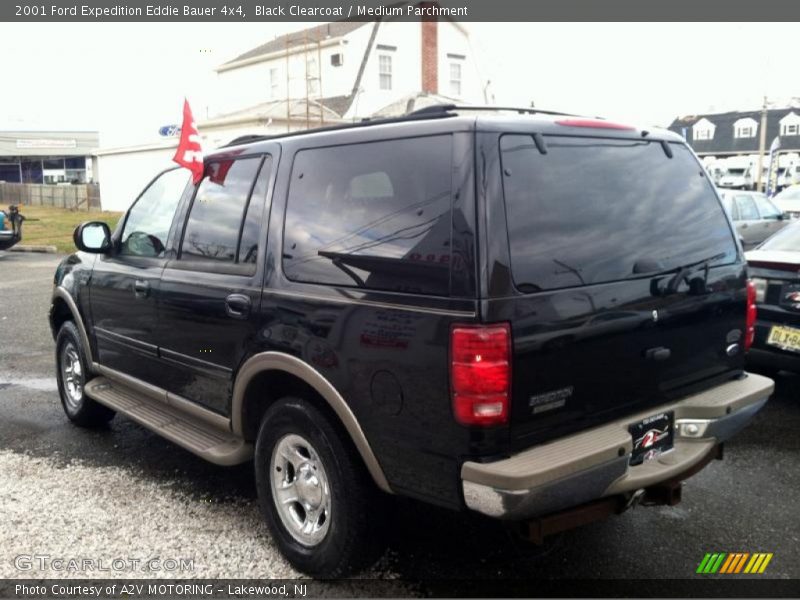 Black Clearcoat / Medium Parchment 2001 Ford Expedition Eddie Bauer 4x4